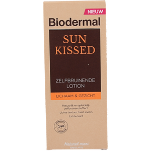 Loción autobronceadora Biodermal sun kiss 200,00 mililitros
