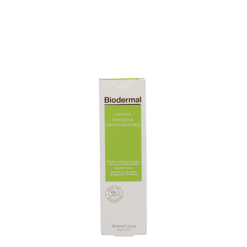 Biodermal Creme bij puistjes en onzuiverheden 30 Milliliter