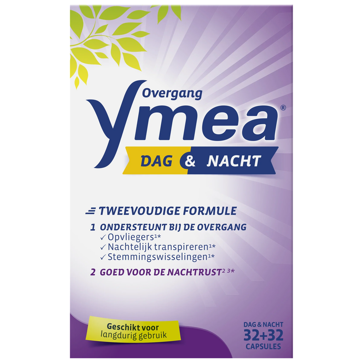Ymea Overgang dag & nacht 64 Capsules