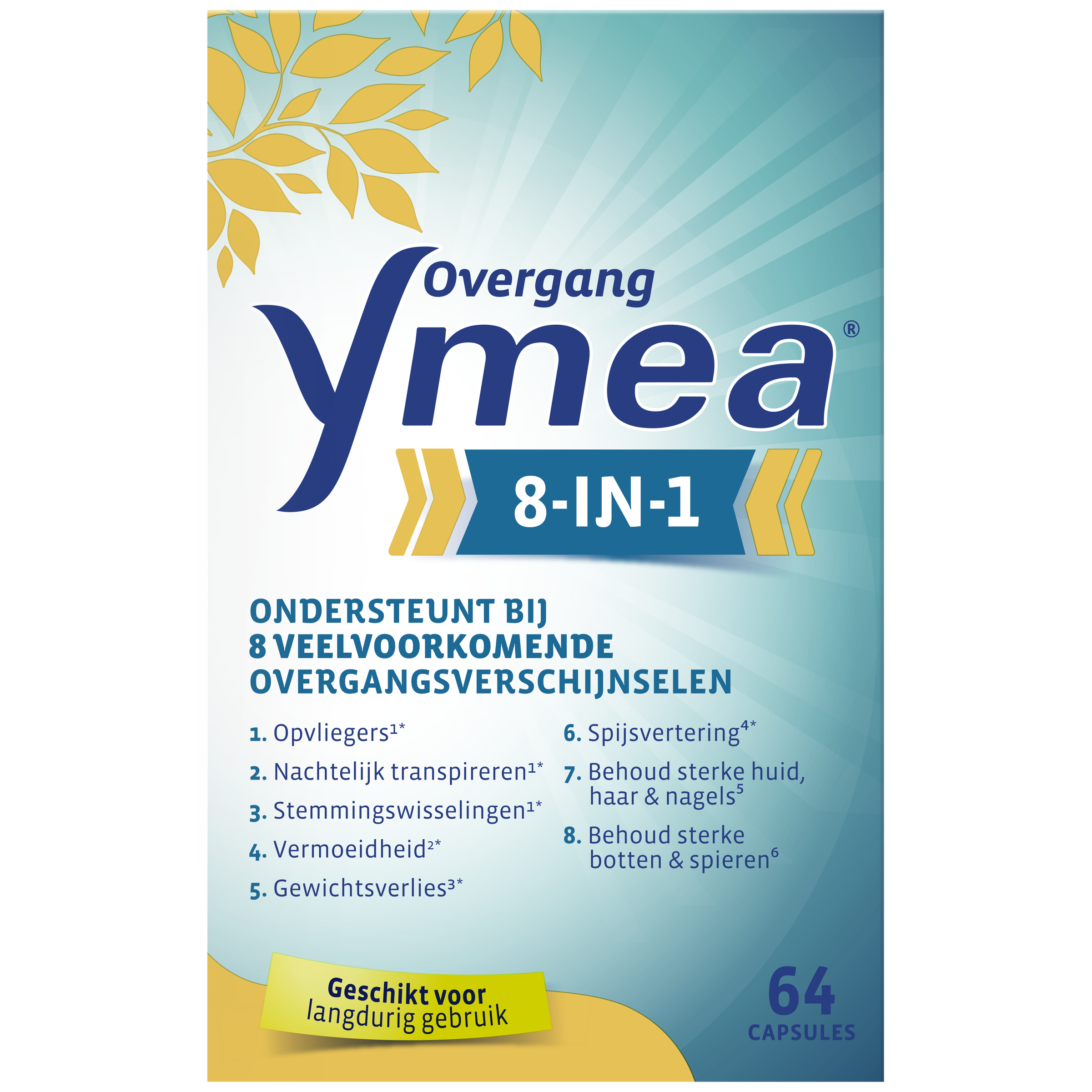 Ymea Overgang 8 in 1 64 Capsules