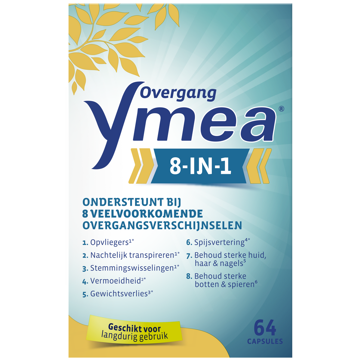 Ymea Overgang 8 in 1 64.00 Capsules
