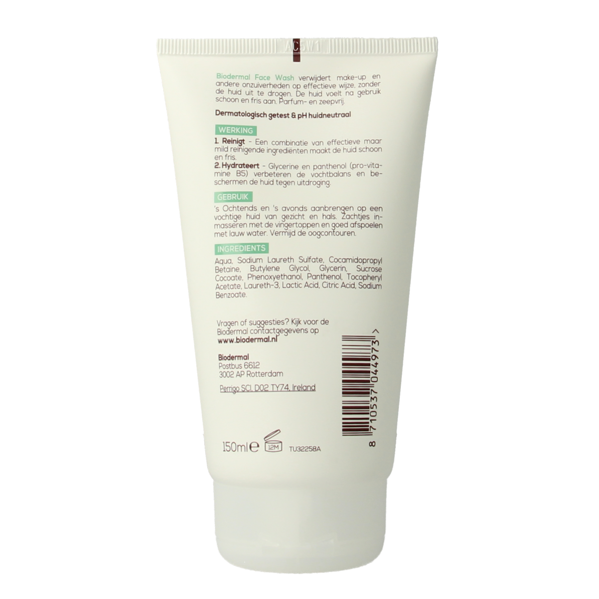Biodermal Face wash 150.00 Milliliter