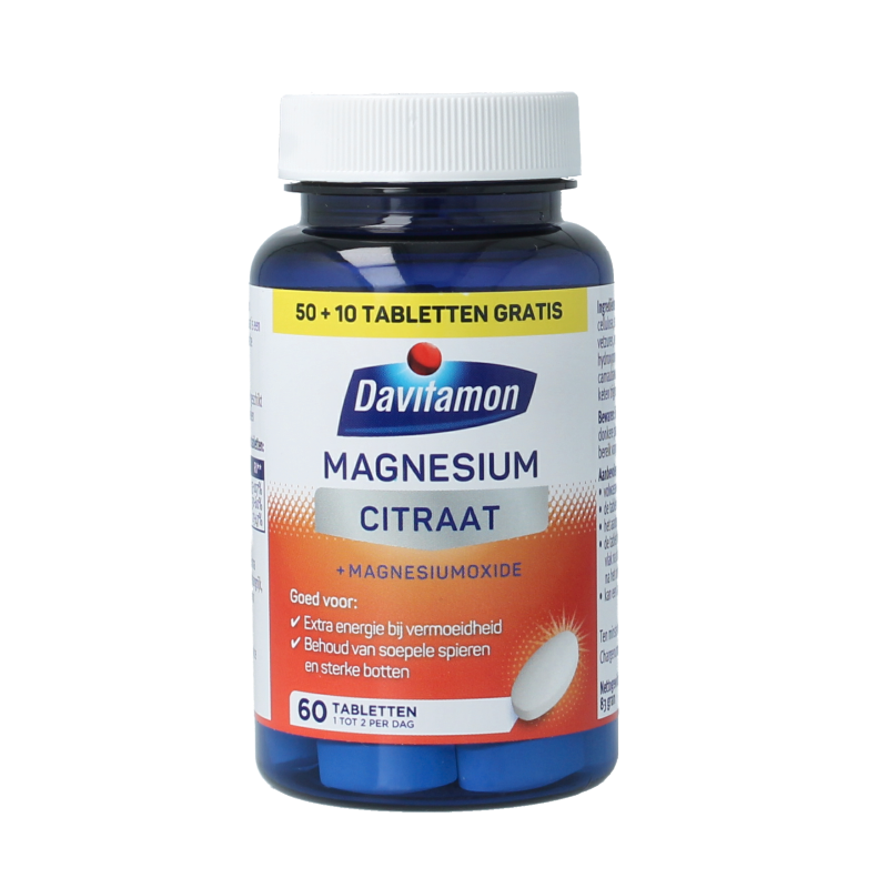 Davitamon Magnesium citraat 60 Tabletten
