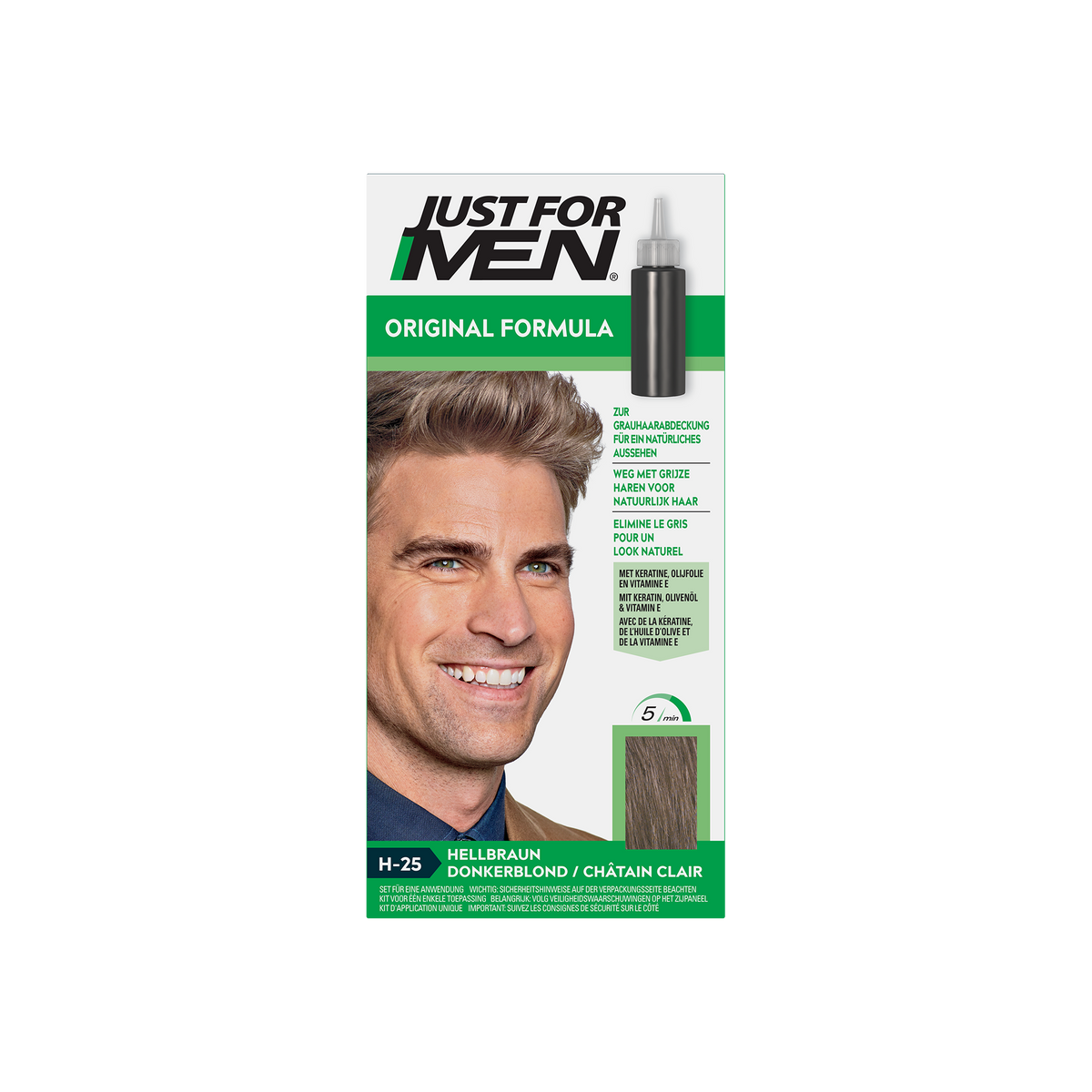 Just For Men Donker blond H25 voorheen blond 2 x 30ml 1.00 Set