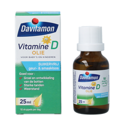 Davitamon Vitamine D olie 25.00 Milliliter