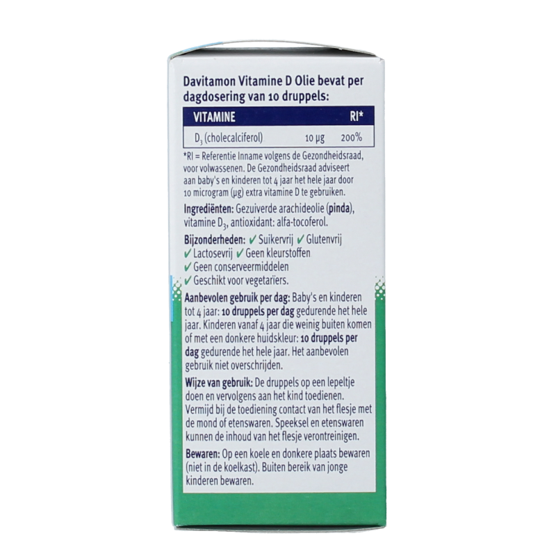 Davitamon Vitamine D olie 25 Milliliter