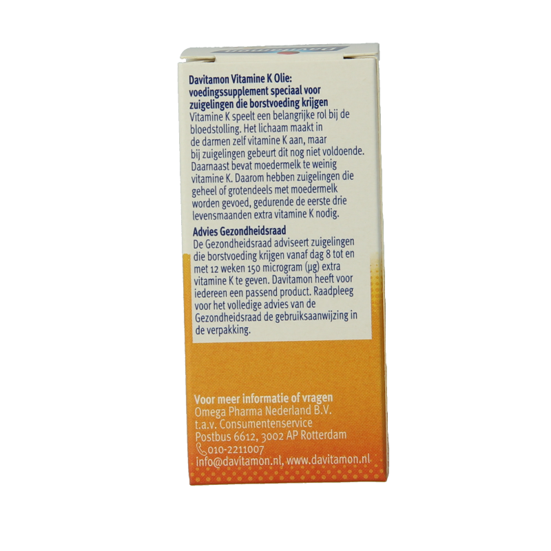 Davitamon Vitamine K olie 10 Milliliter