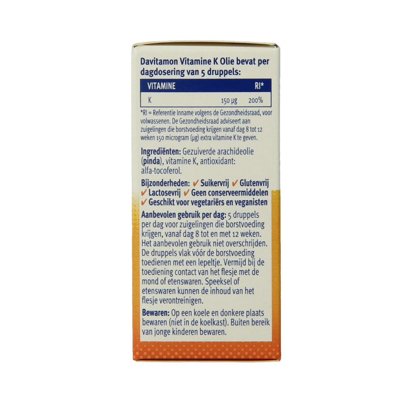 Davitamon Vitamine K olie 10 Milliliter