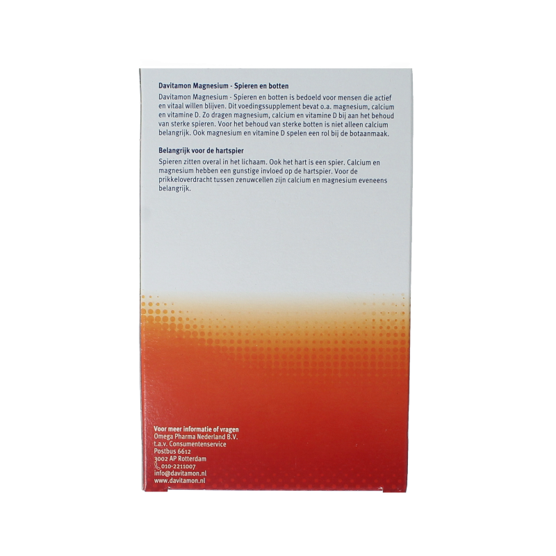 Davitamon Magnesium spieren en botten 42 Tabletten