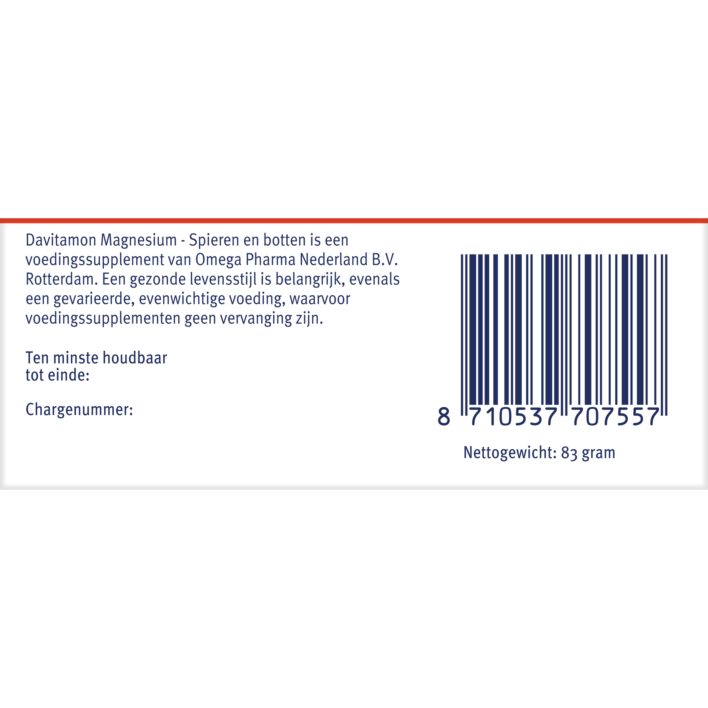 Davitamon Magnesium spieren en botten 42 Tabletten