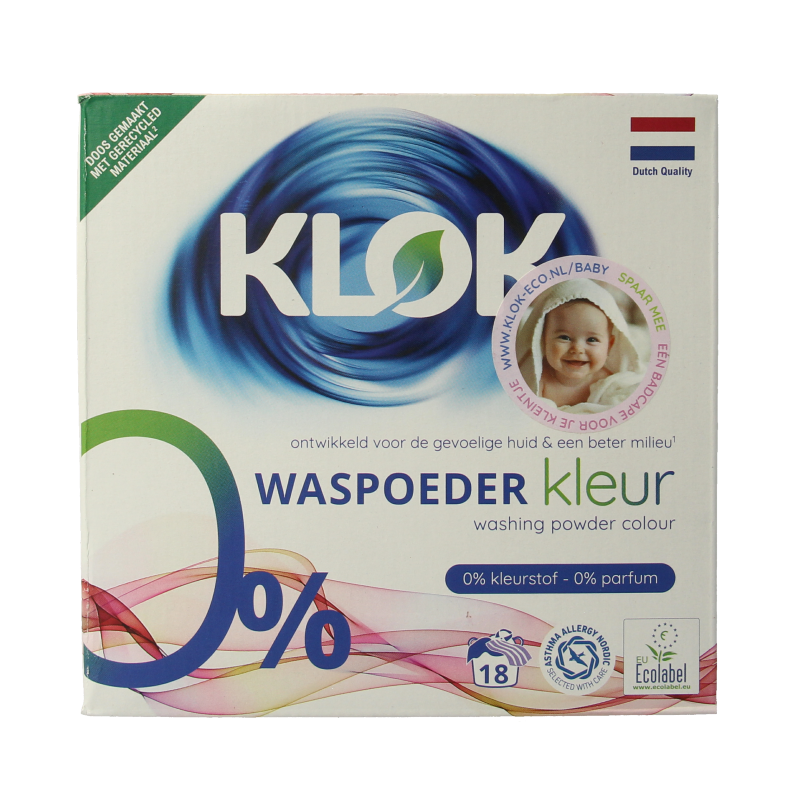 Klok Waspoeder kleur 1170 Gram