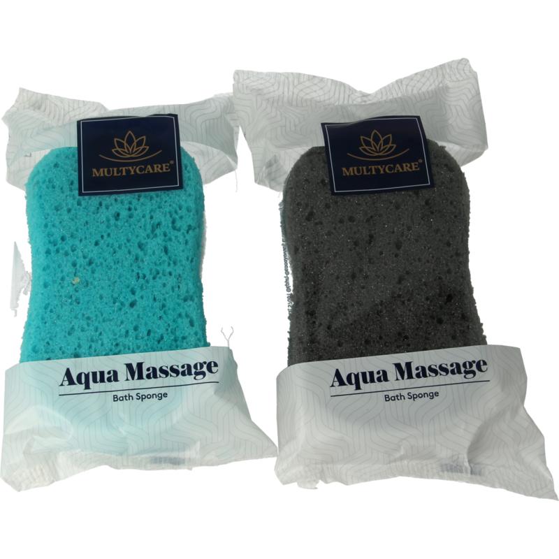 Multy Multi bath sponge massage assorted 1 Pieces