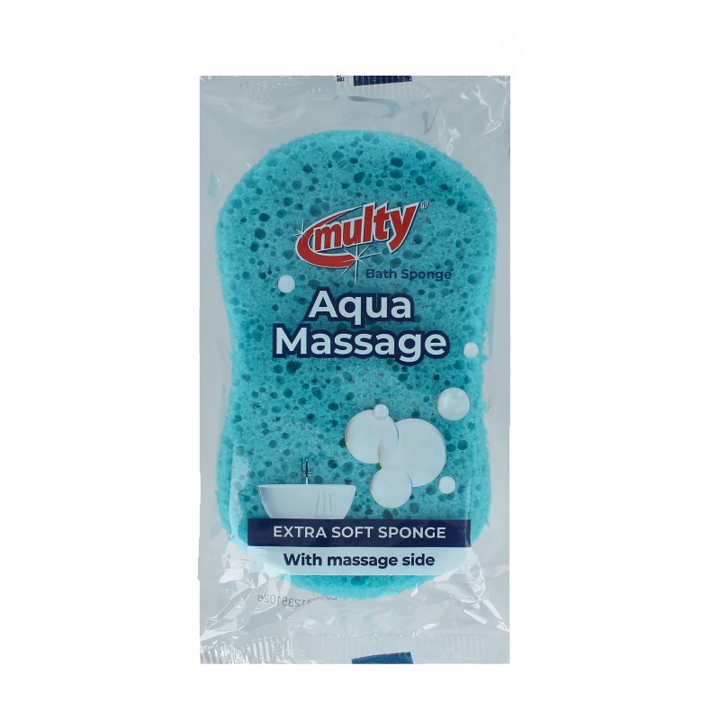 Multy Multi badspons massage assorti 1 Stuks