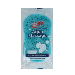 Multy Multi éponge de bain massage assortie 1 pièce