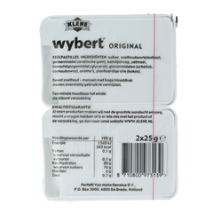 Wybert Original duo 2 x 25 gram 50 Gram