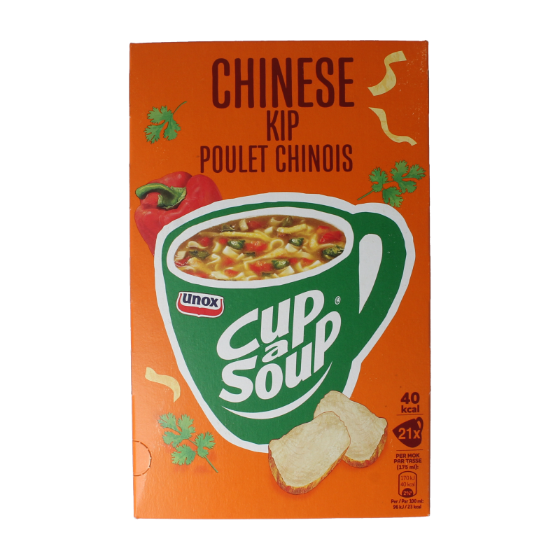Cup a Soup Chinese kippensoep 21 Zakjes