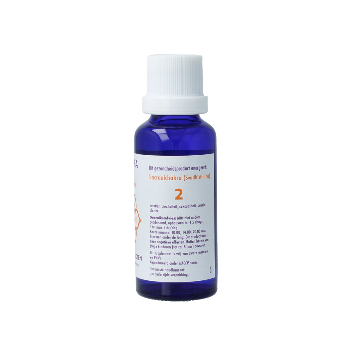 Vita Chakra 2 sacraalchakra (oranje) 30.00 Milliliter