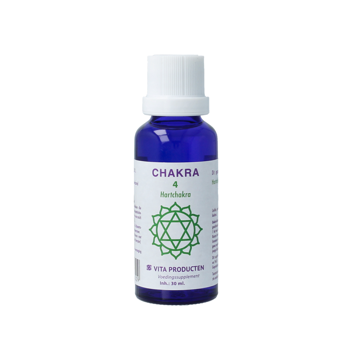 Vita Chakra 4 hartchakra (groen) 30.00 Milliliter