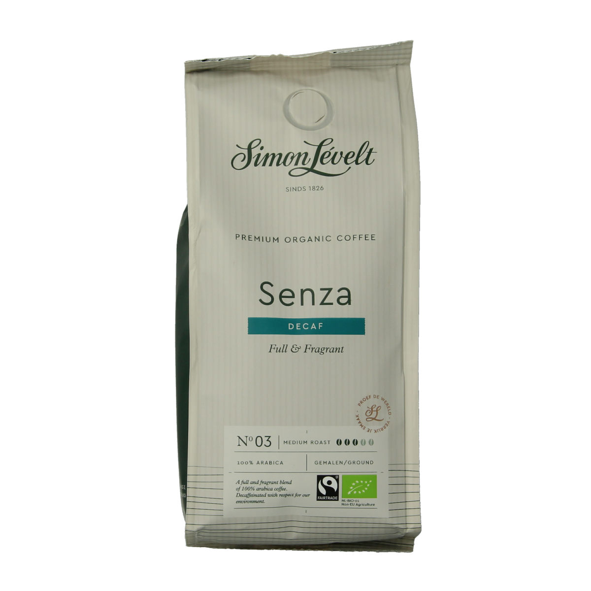 Simon Levelt Cafe organico senza decaf bio 250.00 Gram