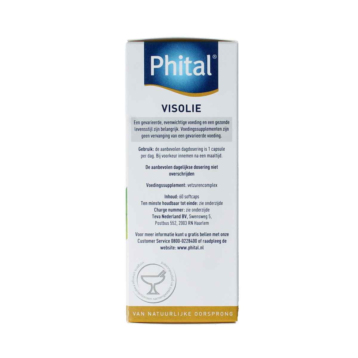 Phital Visolie 60.00 Capsules