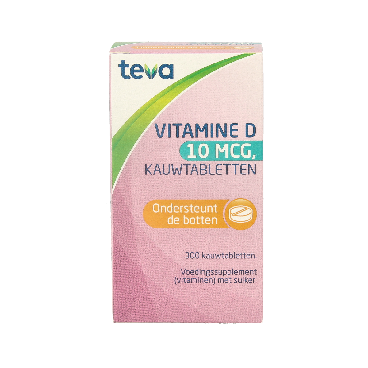 Teva Vitamine D 10 mcg 400IE 300.00 Tabletten