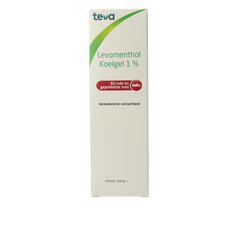 Teva Levomenthol koelgel 1% 100 Gram