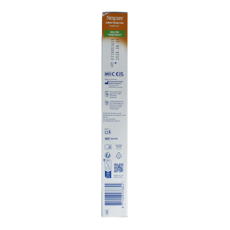 Nexcare Cold hot kruik traditioneel fluweel gevuld met gel 1 Stuks