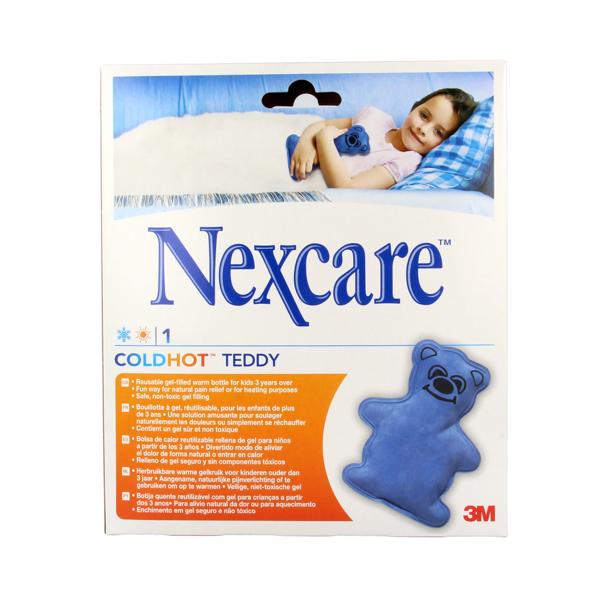 Nexcare Cold hot kruik teddy fluweer 1.00 Stuks