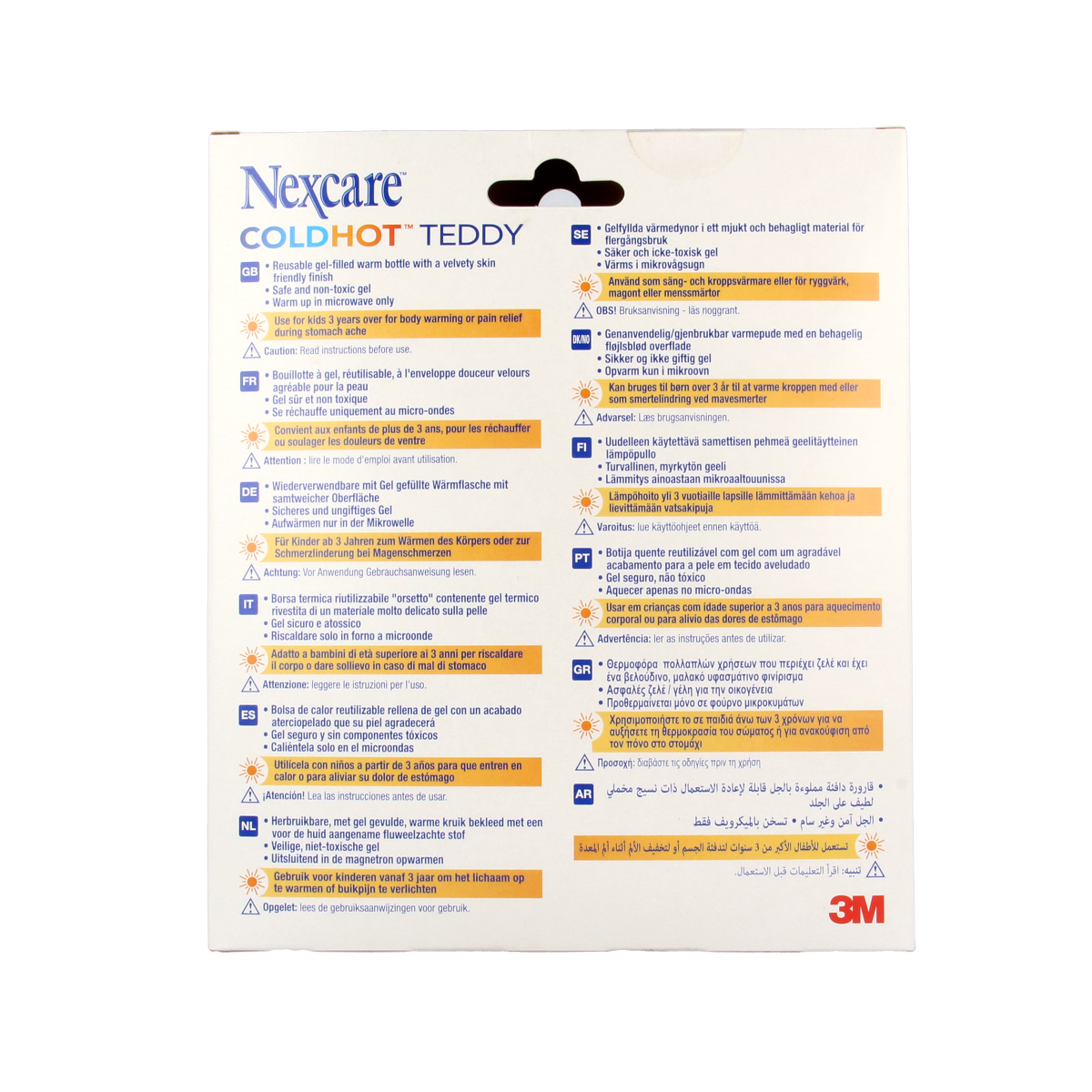 Nexcare Cold hot kruik teddy fluweer 1.00 Stuks