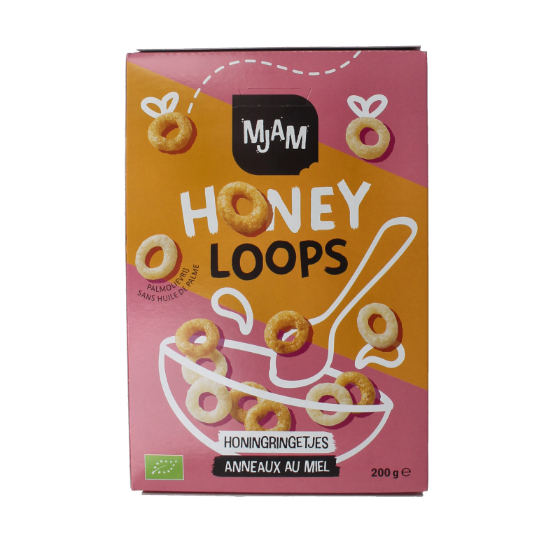 Mjam Honey loops bio 200 Gram