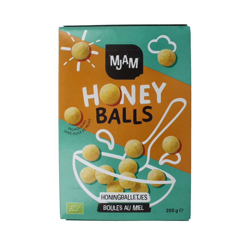 Mjam Honey balls bio 200 Gram