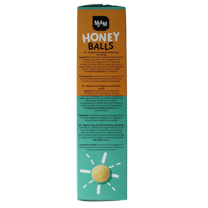 Mjam Honey balls bio 200 Gram