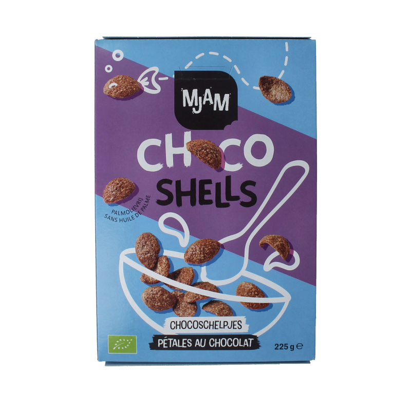 Mjam Choco shells bio 225 Gram