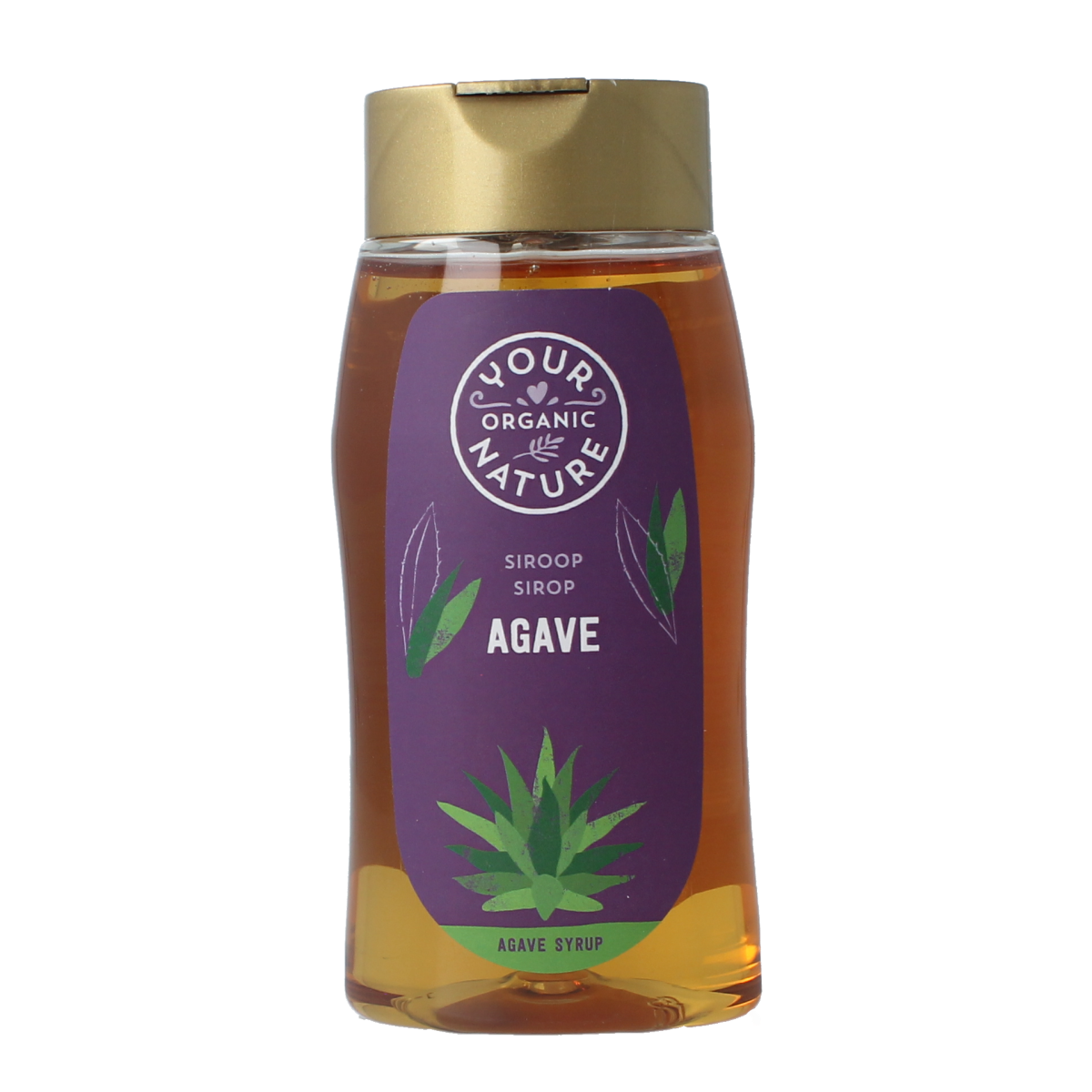 Your Organic Nature Agavesiroop amber bio 350.00 Gram