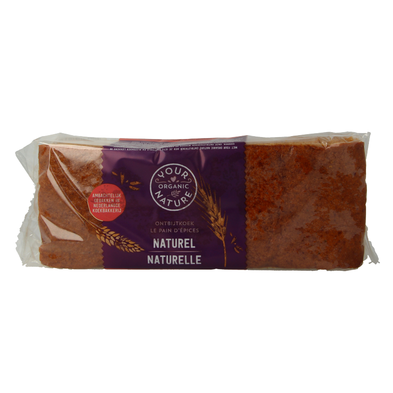 Your Organic Nature Ontbijtkoek naturel bio 400 Gram