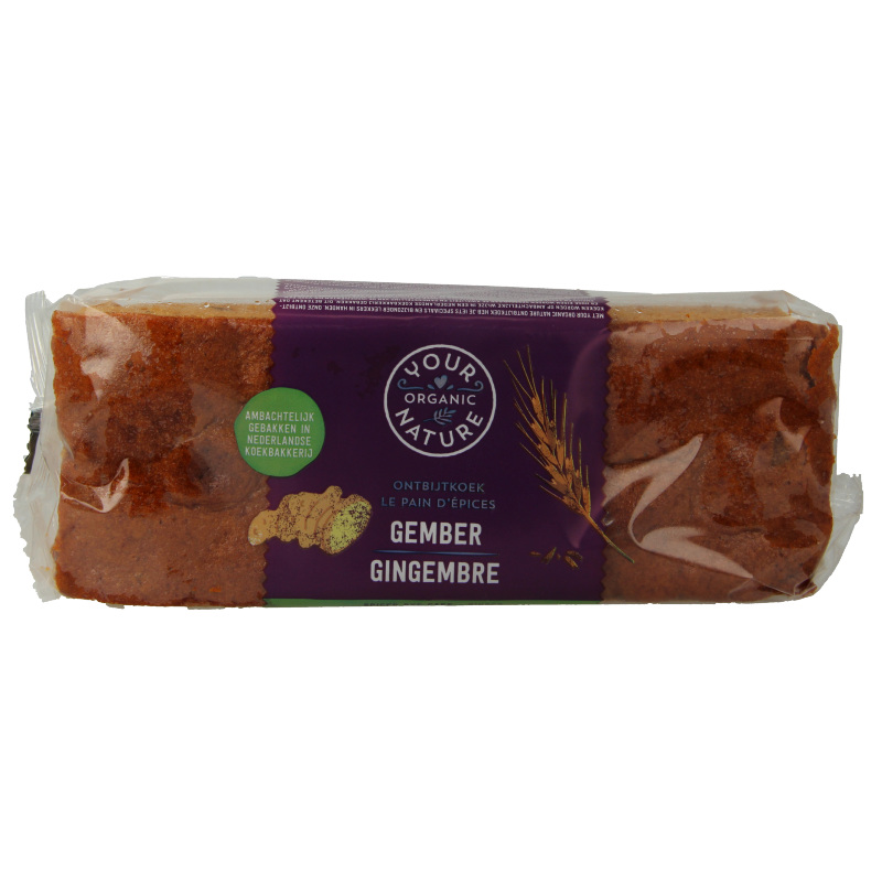 Your Organic Nature Ontbijtkoek gember bio 400 Gram