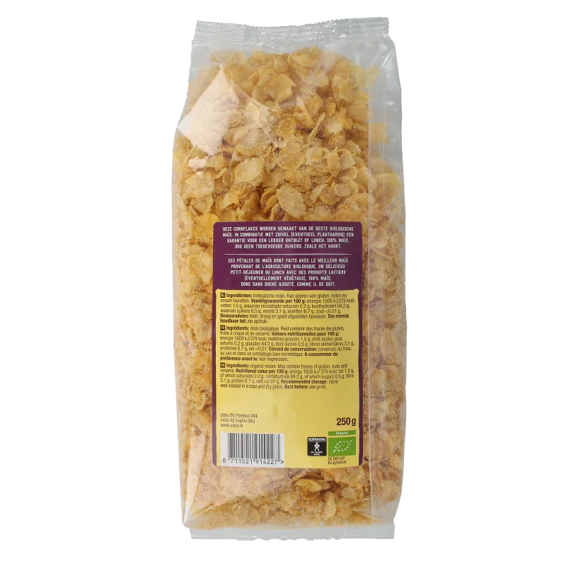 Your Organic Nature Cornflakes bio 250 Gram