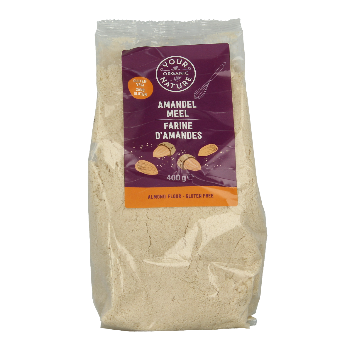 Your Organic Nature Amandelmeel bio 400.00 Gram