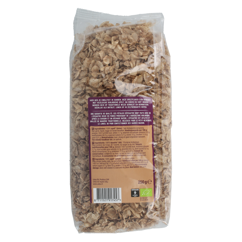 Your Organic Nature Speltflakes bio 250 Gram