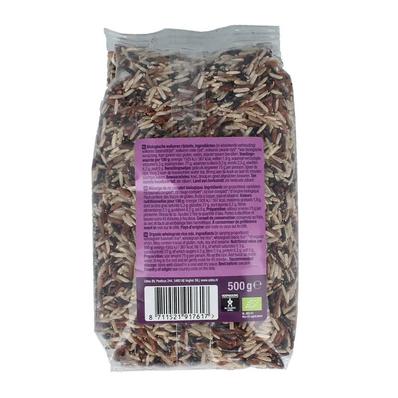 Your Organic Nature Volkorenrijst mix bio 500 Gram