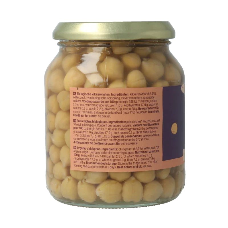 Your Organic Nature Kikkererwten fijn bio 350 Gram