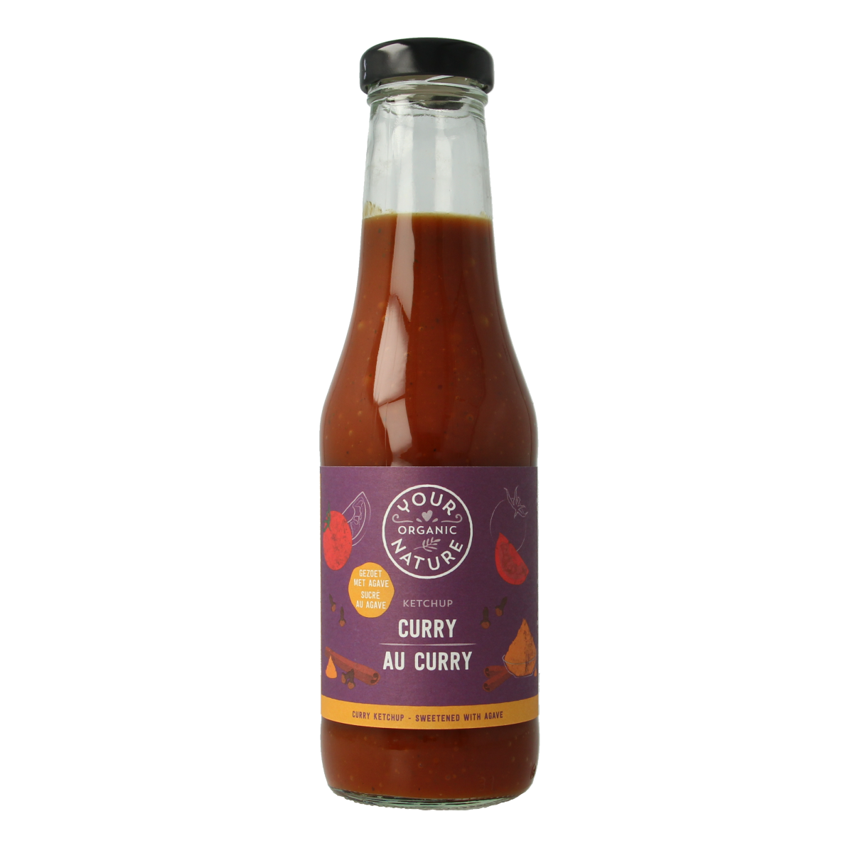 Your Organic Nature Curry ketchup bio 500.00 Gram