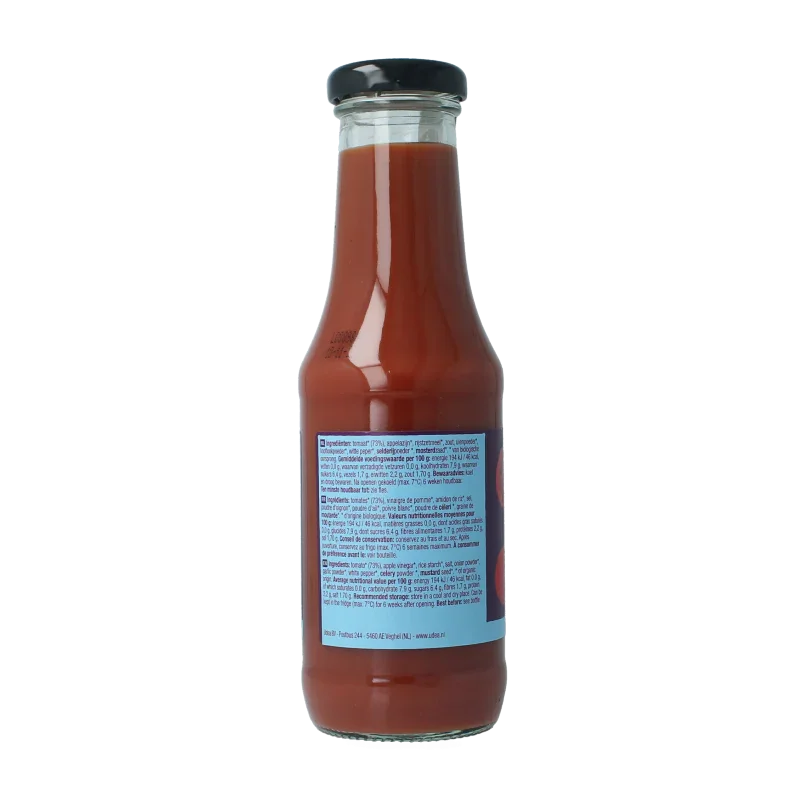 Your Organic Nature Tomatenketchup ongezouten bio 325 Milliliter