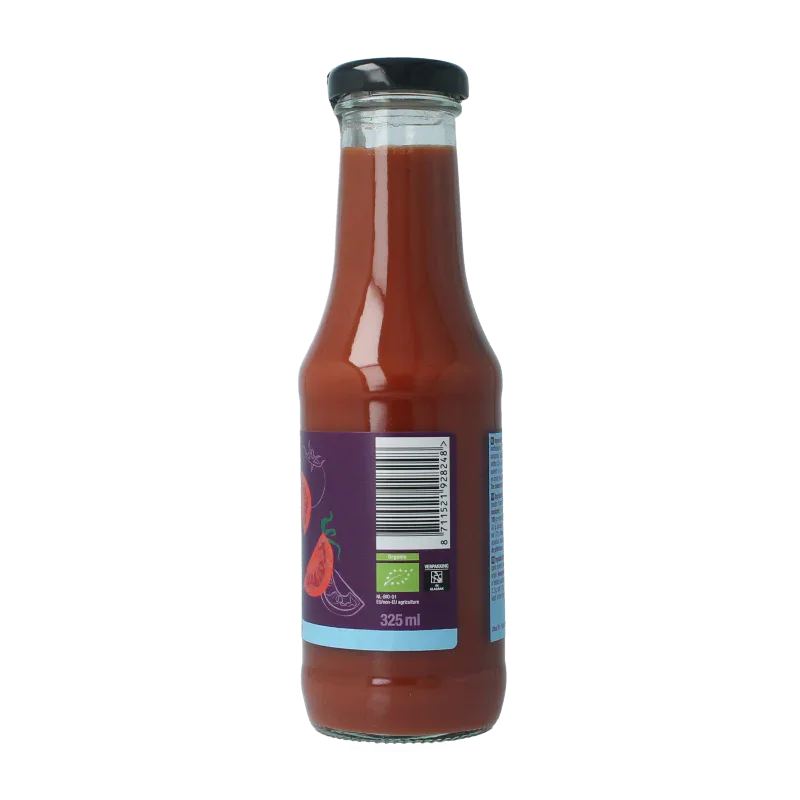 Your Organic Nature Tomatenketchup ongezouten bio 325 Milliliter