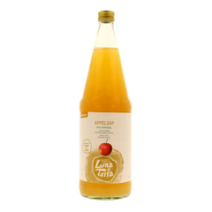 Luna E Terra Appelsap natuurtroebel bio dem 1.00 Liter