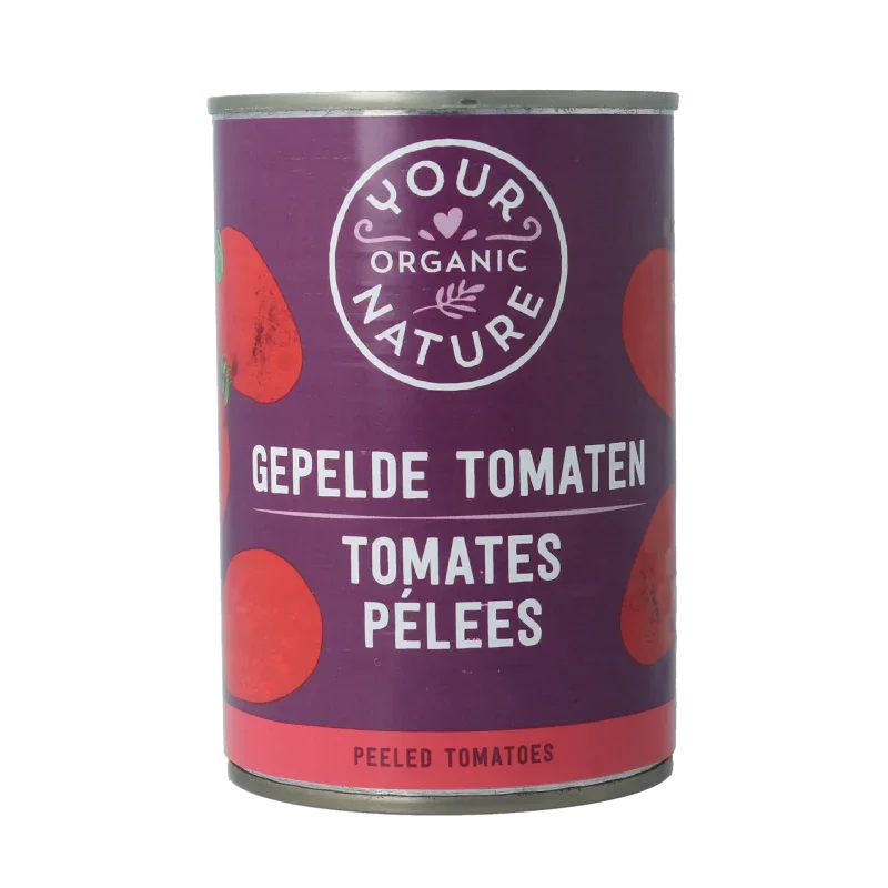Your Organic Nature Tomaten gepeld bio 400 Gram
