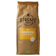 Biocafe Arabica gemalen bio 500.00 Gram