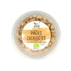 Nice & Nuts Pinda's met zeezout geroosterd bio 175 Gram