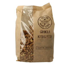Your Organic Nature Granola noten en pitten bio 375 Gram