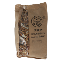 Your Organic Nature Granola kokos noot pit bio 375 Gram